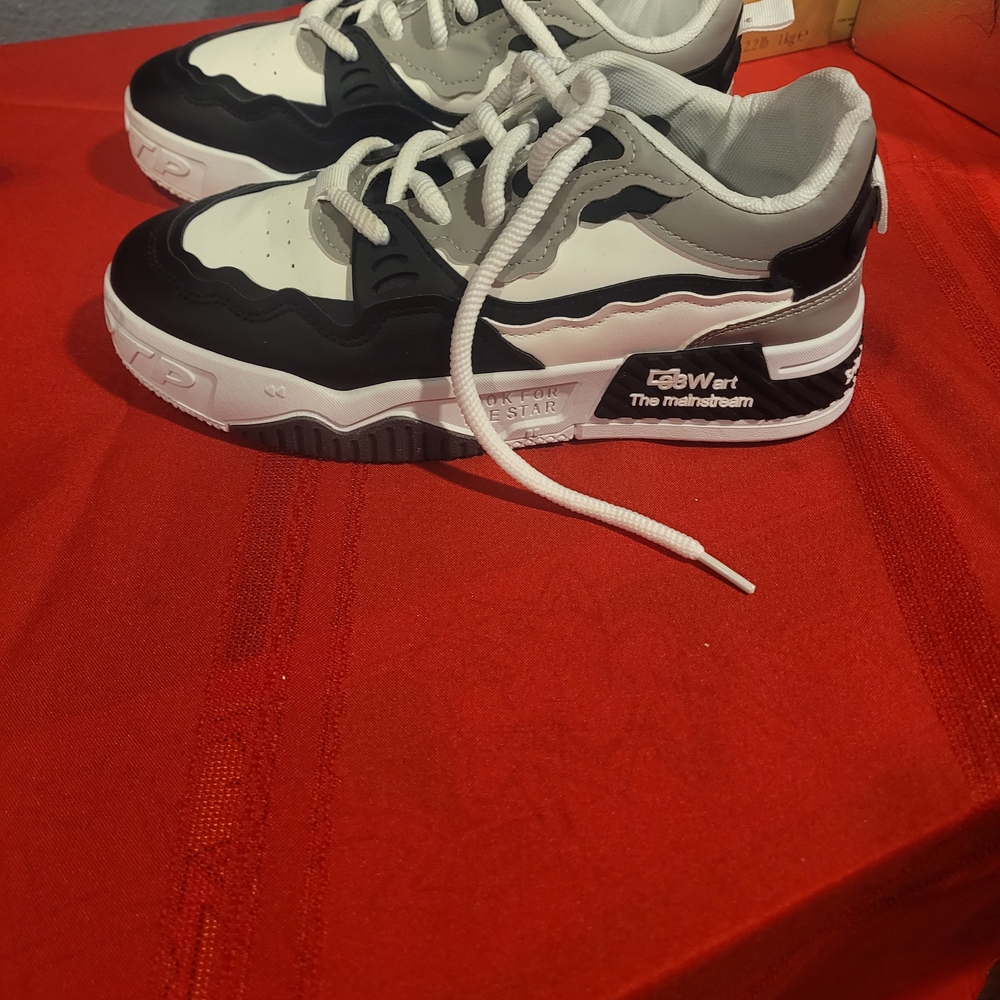 Black and White Sneakers